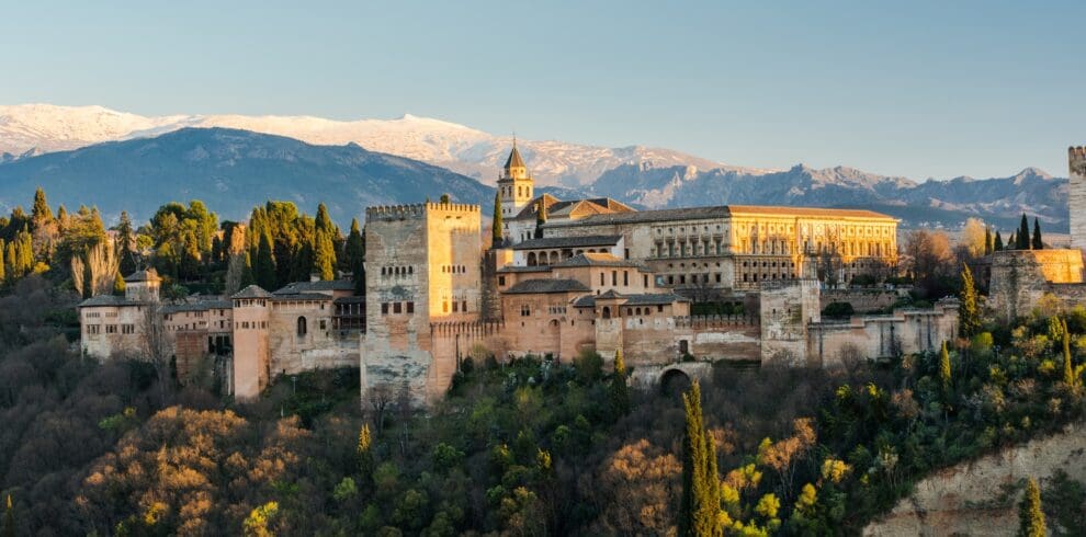 Alhambra palace in Granada,Spain