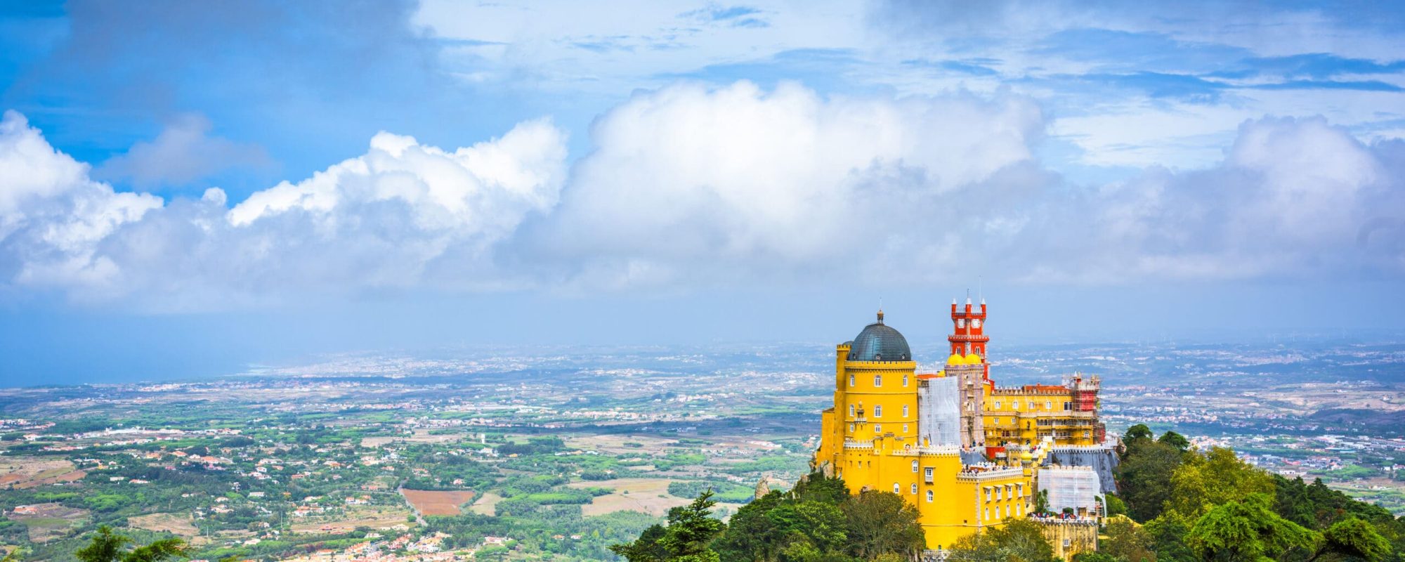 Sintra, Portugal at Pena National Palace.